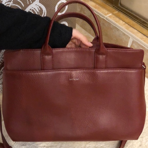 Matt & Nat Handbags - Matt and Nat Vegan Leather Purse/ Briefcase